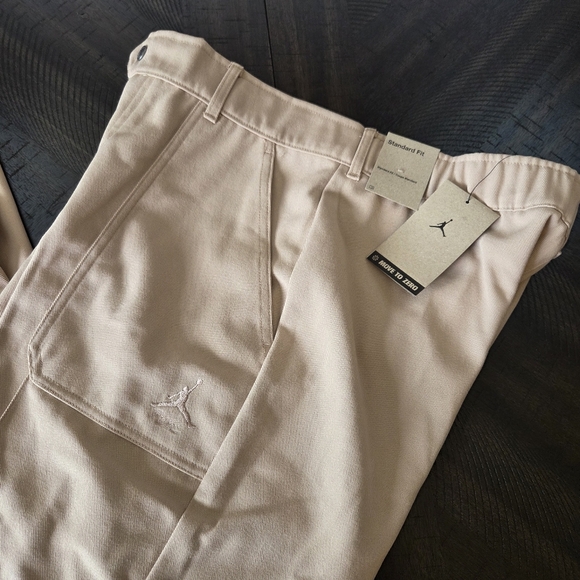 Jordan "Move to Zero" Standard Fit Women's Pants - Tan Medium New Air Jordan - Picture 3 of 16